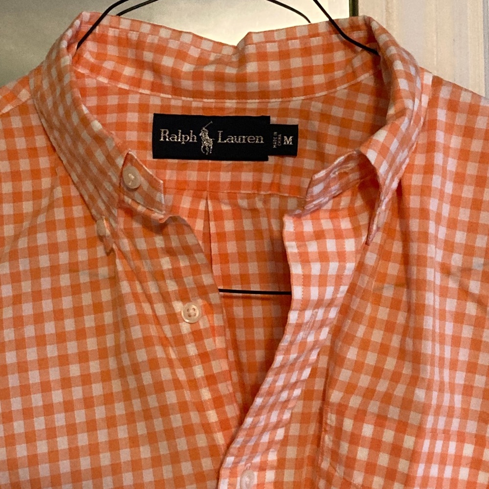 Gingham Ralph Lauren 100% cotton shirt